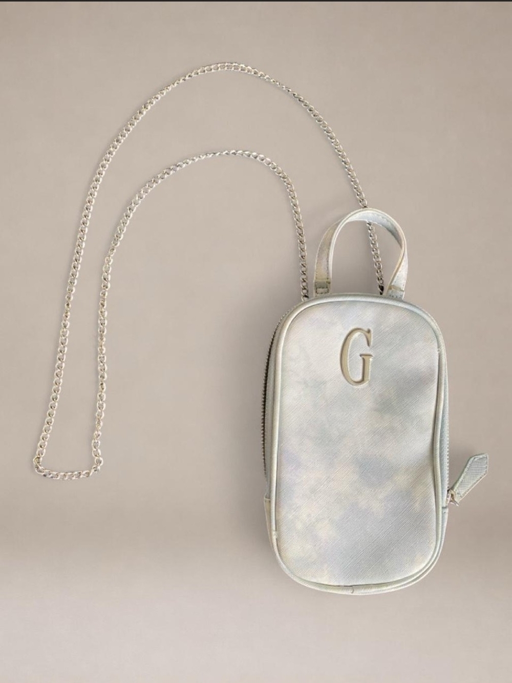 Guess BRIA Crossbody Phone Bag with Chain Strap